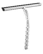 SmedboDK2150SIDELINE Shower Squeegee 9-1/2 in. W x 8-1/4 in. L Polished Chrome