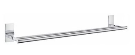 SmedboZK3364POOL Double Towel Rail 24 in. L Polished Chrome